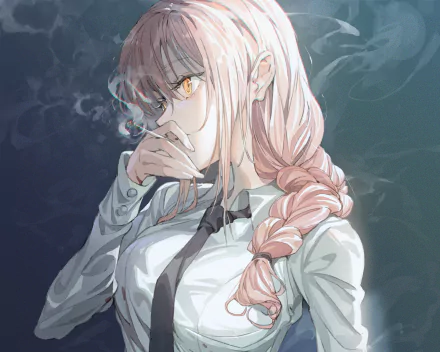 Makima (Chainsaw Man) Anime Chainsaw Man HD Desktop Wallpaper | Background Image