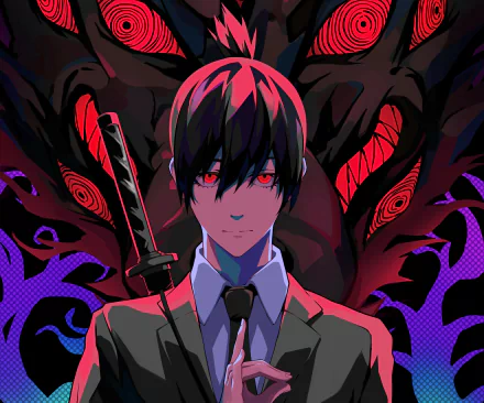 Aki Hayakawa Anime Chainsaw Man HD Desktop Wallpaper | Background Image