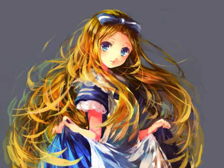 Anime Alice In Wonderland HD Desktop Wallpaper | Background Image