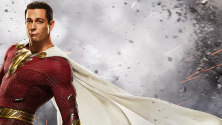Shazam (DC Comics) Zachary Levi movie Shazam! Fury of the Gods HD Desktop Wallpaper | Background Image