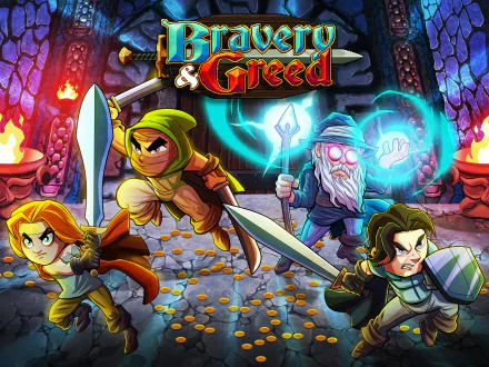 video game Bravery and Greed HD Desktop Wallpaper | Background Image