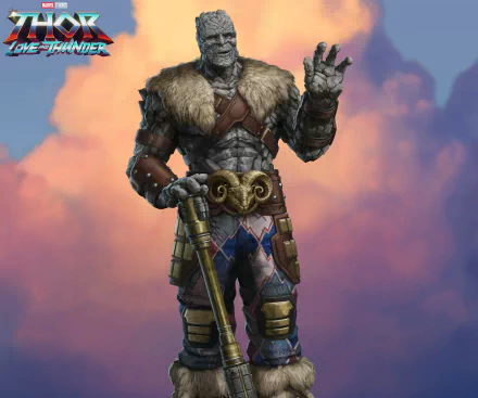 Korg (Marvel Comics) movie Thor: Love and Thunder HD Desktop Wallpaper | Background Image