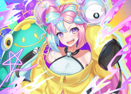 Mashynn (Polémon) video game Pokémon: Scarlet And Violet HD Desktop Wallpaper | Background Image