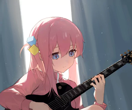 Hitori Gotou Anime Bocchi the Rock! HD Desktop Wallpaper | Background Image