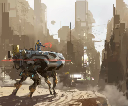 Sci Fi robot HD Desktop Wallpaper | Background Image