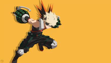 Katsuki Bakugou Anime My Hero Academia HD Desktop Wallpaper | Background Image