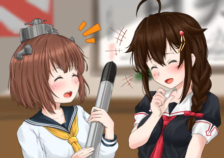  Shigure &amp; Yukikaze - Kantai Collection