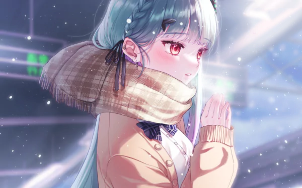 hololive Uruha Rushia Anime Virtual Youtuber HD Desktop Wallpaper | Background Image