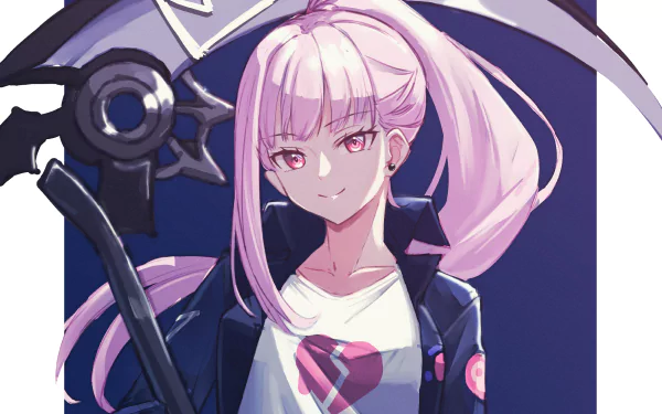 hololive Mori Calliope Anime Virtual Youtuber HD Desktop Wallpaper | Background Image