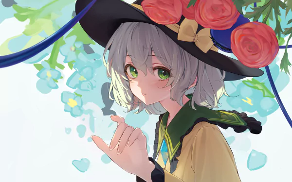 Koishi Komeiji Anime Touhou HD Desktop Wallpaper | Background Image