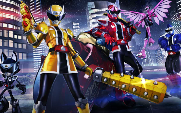 Anime Avataro Sentai Donbrothers HD Desktop Wallpaper | Background Image