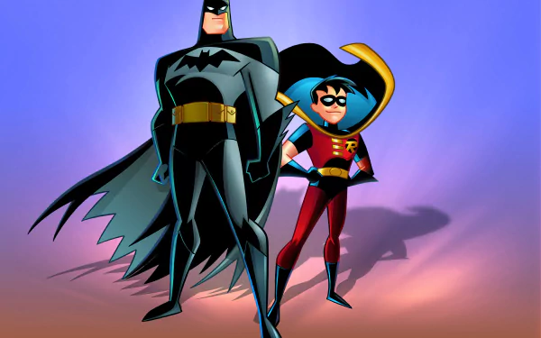 Robin (DC Comics) Batman TV Show The New Batman Adventures HD Desktop Wallpaper | Background Image