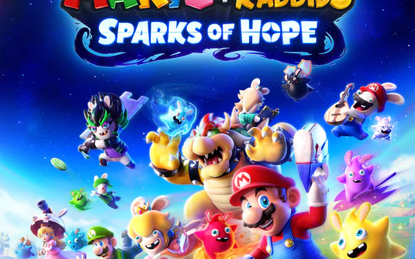 video game Mario + Rabbids Sparks of Hope HD Desktop Wallpaper | Background Image