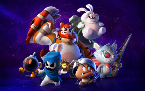 video game Mario + Rabbids Sparks of Hope HD Desktop Wallpaper | Background Image