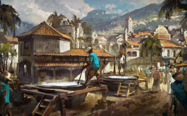  Anno 1800 2k Wallpaper by Andre Kieschnik