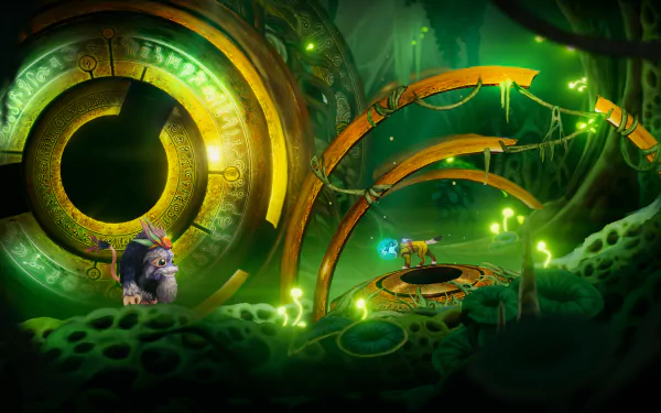 video game Space Tail: Every Journey Leads Home HD Desktop Wallpaper | Background Image
