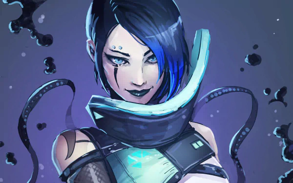  Apex Legends character Catalyst by soratobukameee