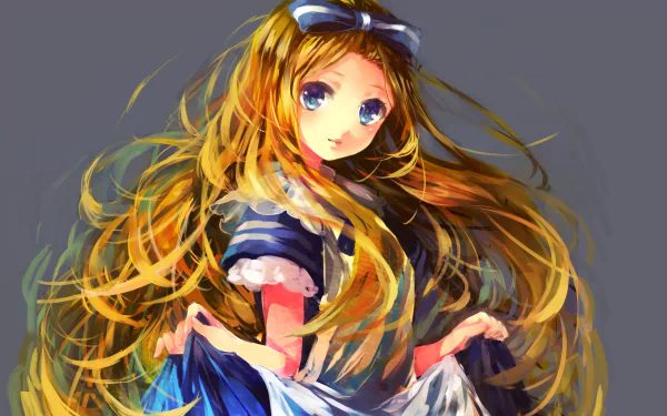Anime Alice In Wonderland HD Desktop Wallpaper | Background Image