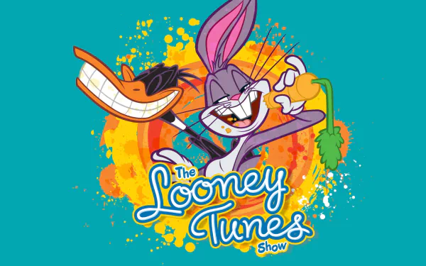 Bugs Bunny in a vibrant HD wallpaper from The Looney Tunes Show.