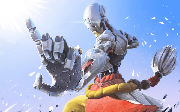 Zenyatta (Overwatch) video game Overwatch 2 HD Desktop Wallpaper | Background Image
