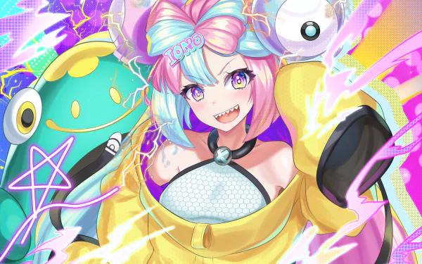 Mashynn (Polémon) video game Pokémon: Scarlet And Violet HD Desktop Wallpaper | Background Image