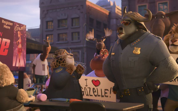 TV Show Zootopia Chief Bogo HD Desktop Wallpaper | Background Image