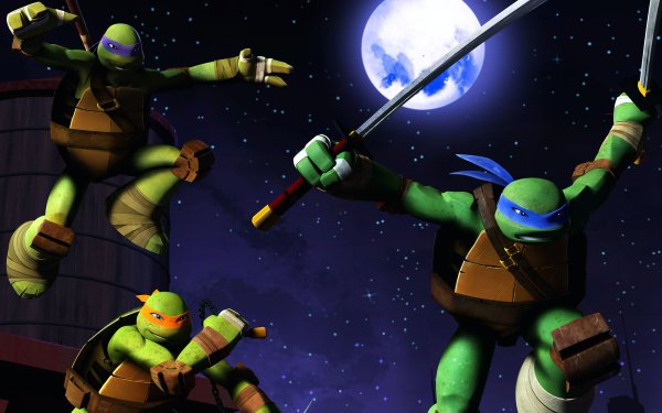 Series de Televisión Las Tortugas Ninja Las tortugas ninja Fondo de pantalla HD | Fondo de Escritorio
