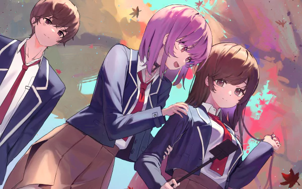Anime friends HD Desktop Wallpaper | Background Image