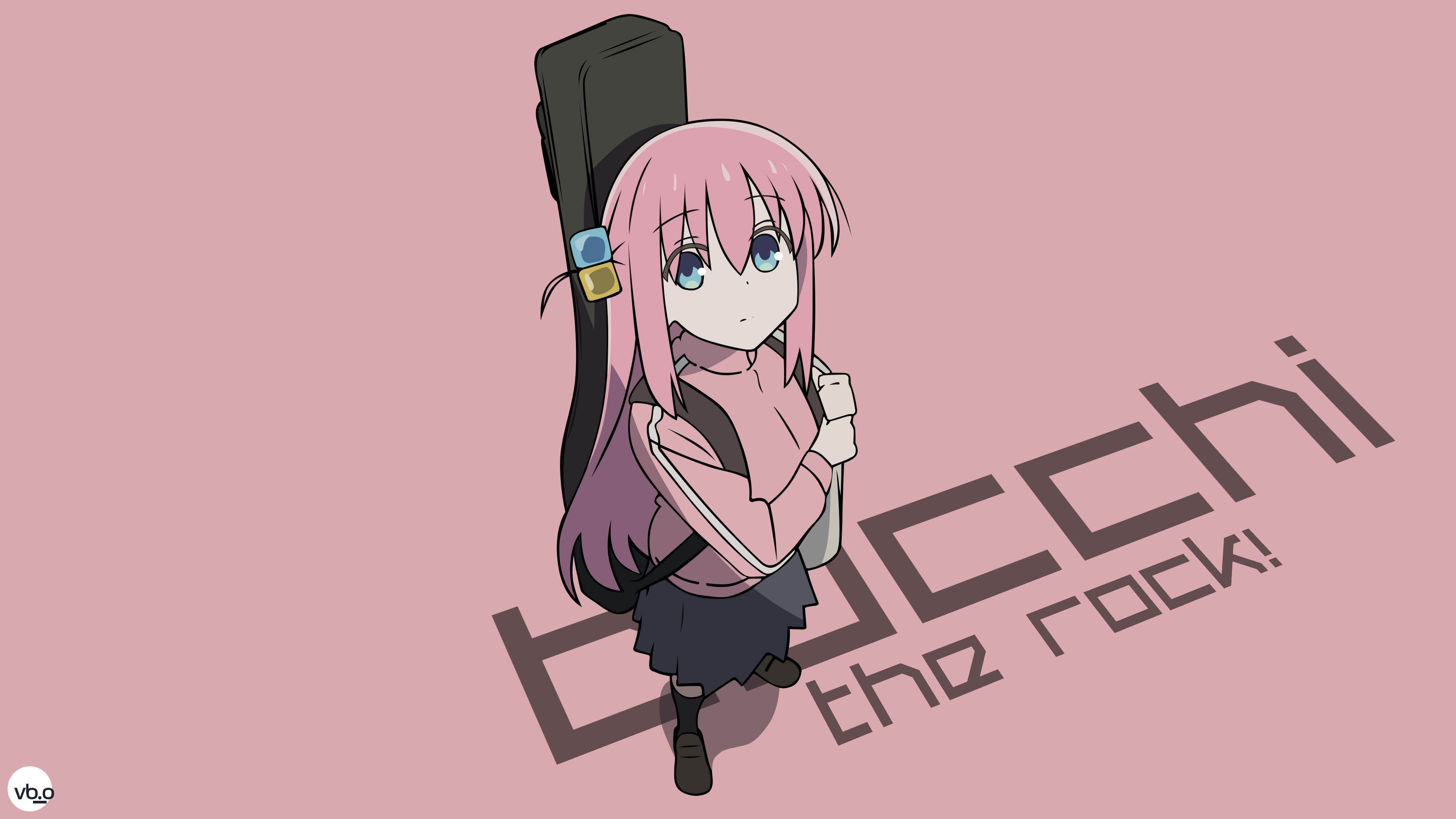 Anime Bocchi the Rock HD Wallpaper | Background Image