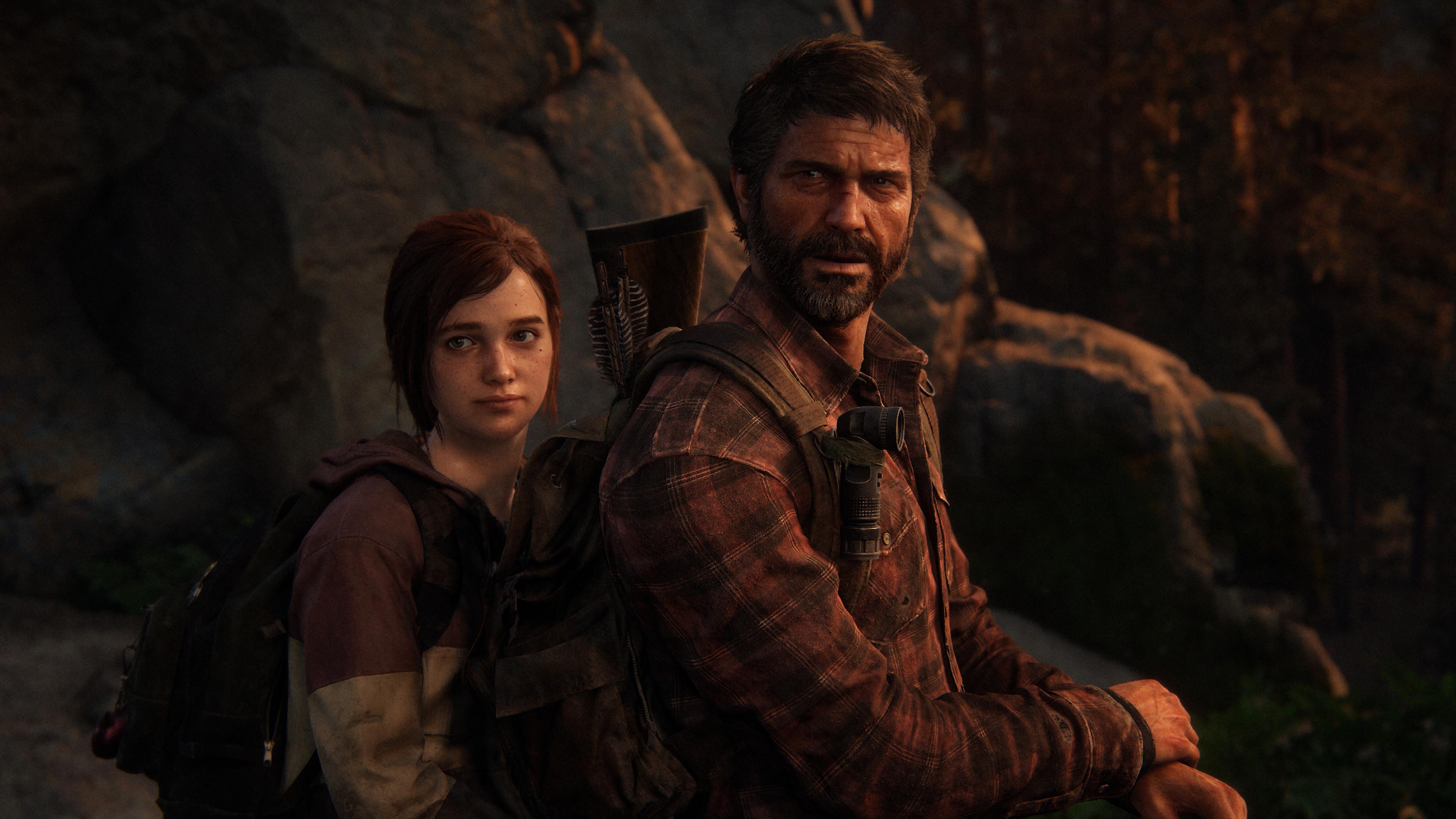 The Last of Us Wallpaper 4K, Joel, Sarah, Passion