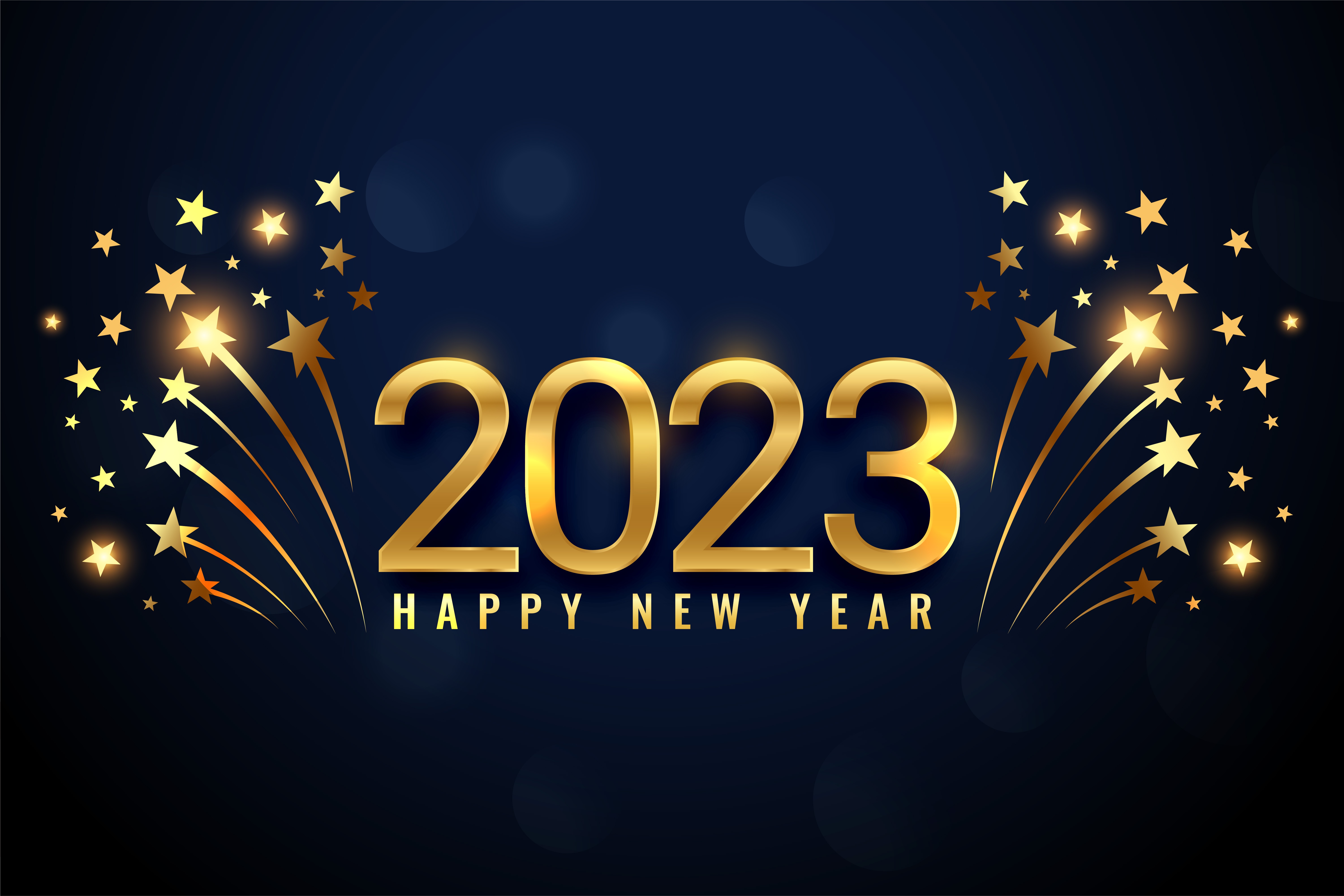 Download Holiday New Year 2023 4k Ultra HD Wallpaper