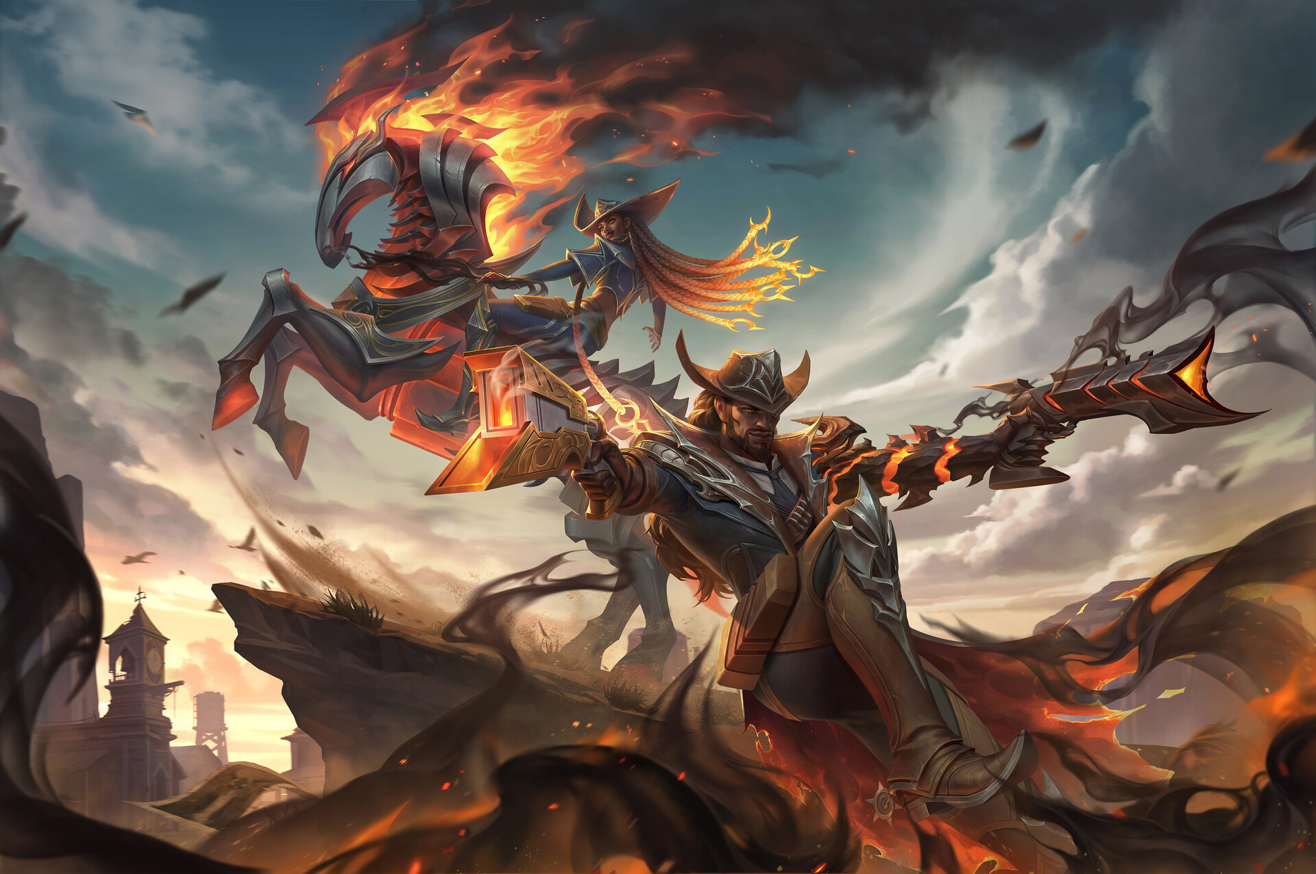 Video Game League of Legends: Wild Rift HD Wallpaper by Lion song