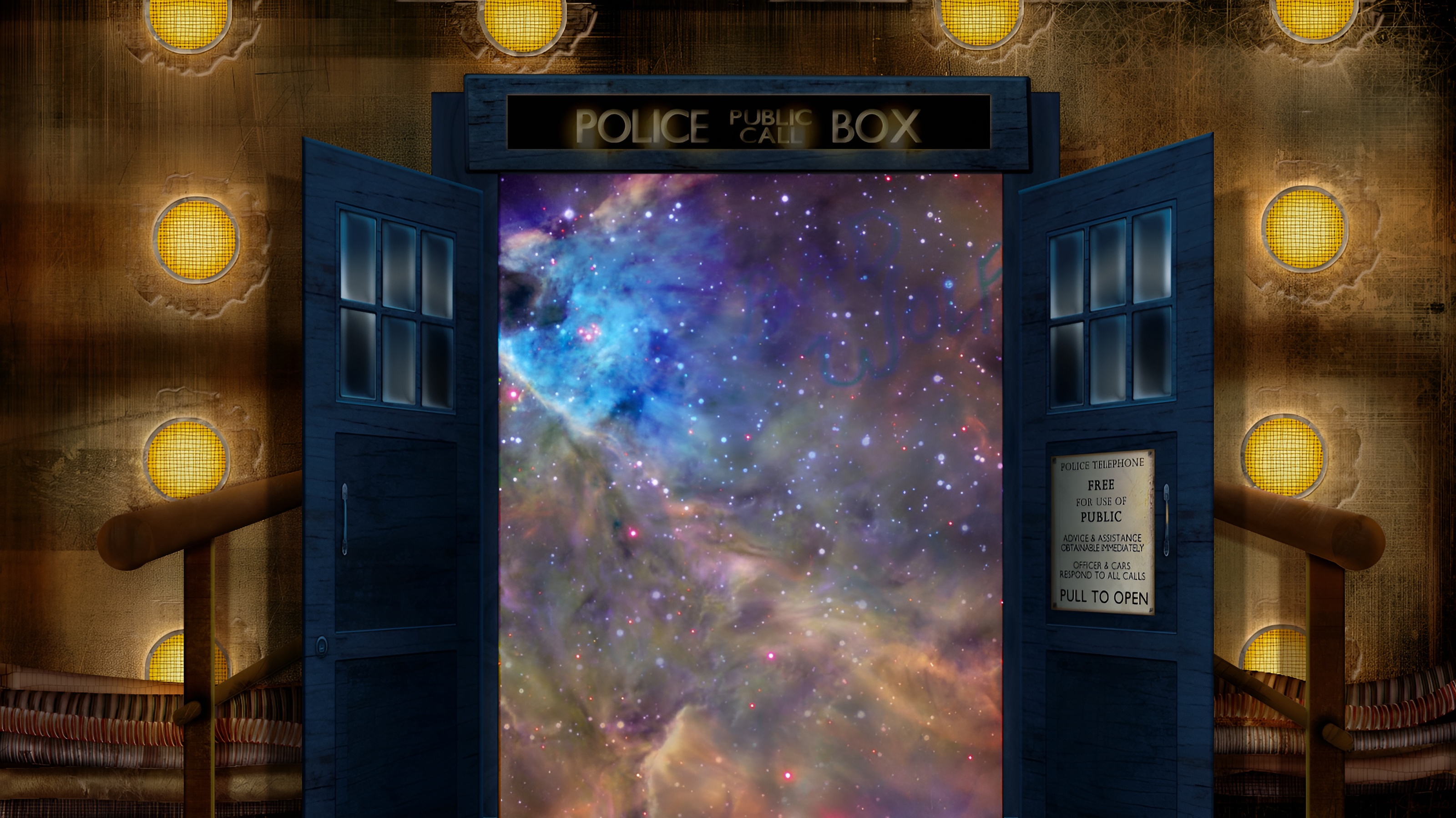 Doctor Who TARDIS by xxtayce