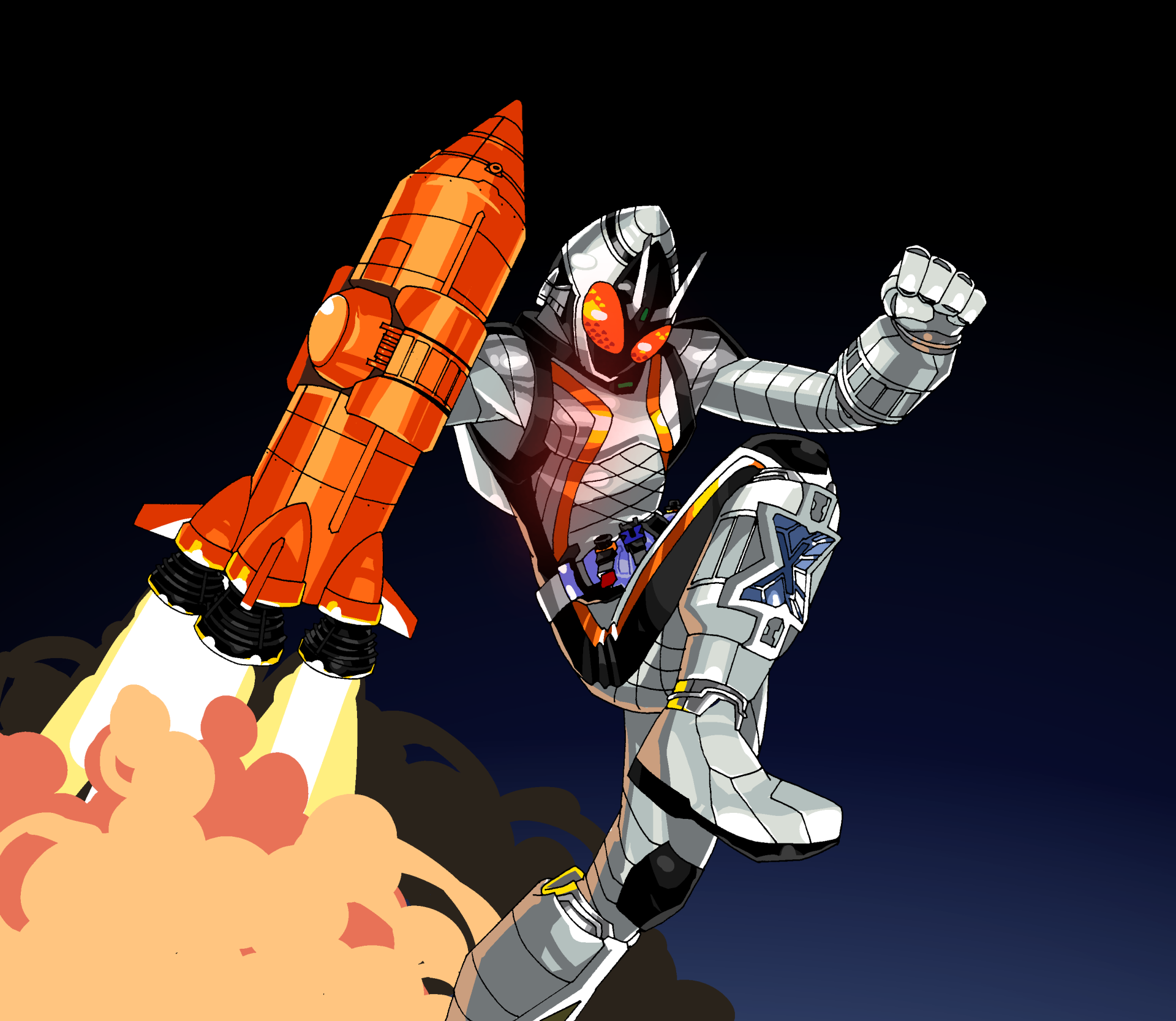 Download Anime Kamen Rider Fourze HD Wallpaper