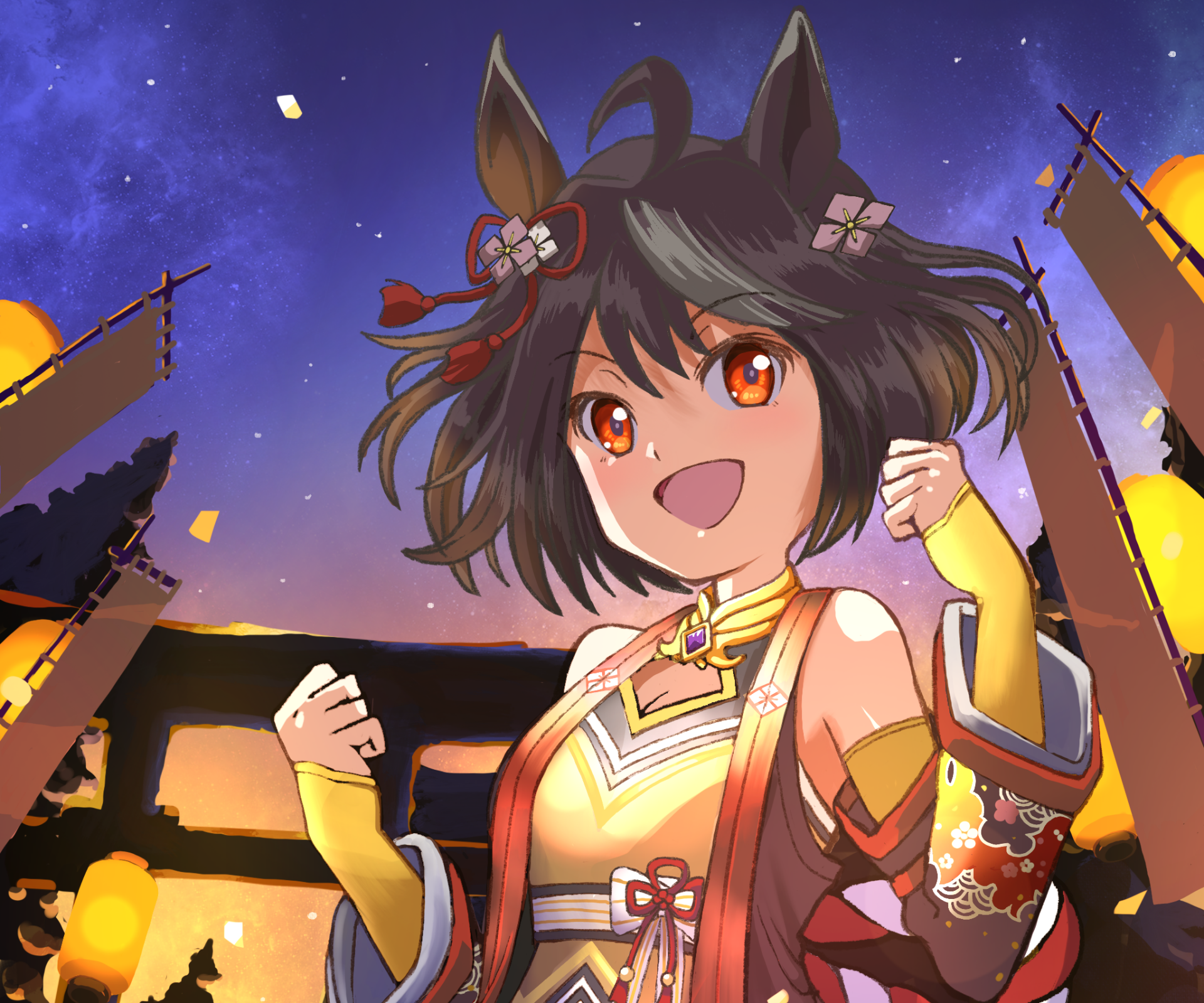 Download Kitasan Black Anime Uma Musume: Pretty Derby HD Wallpaper