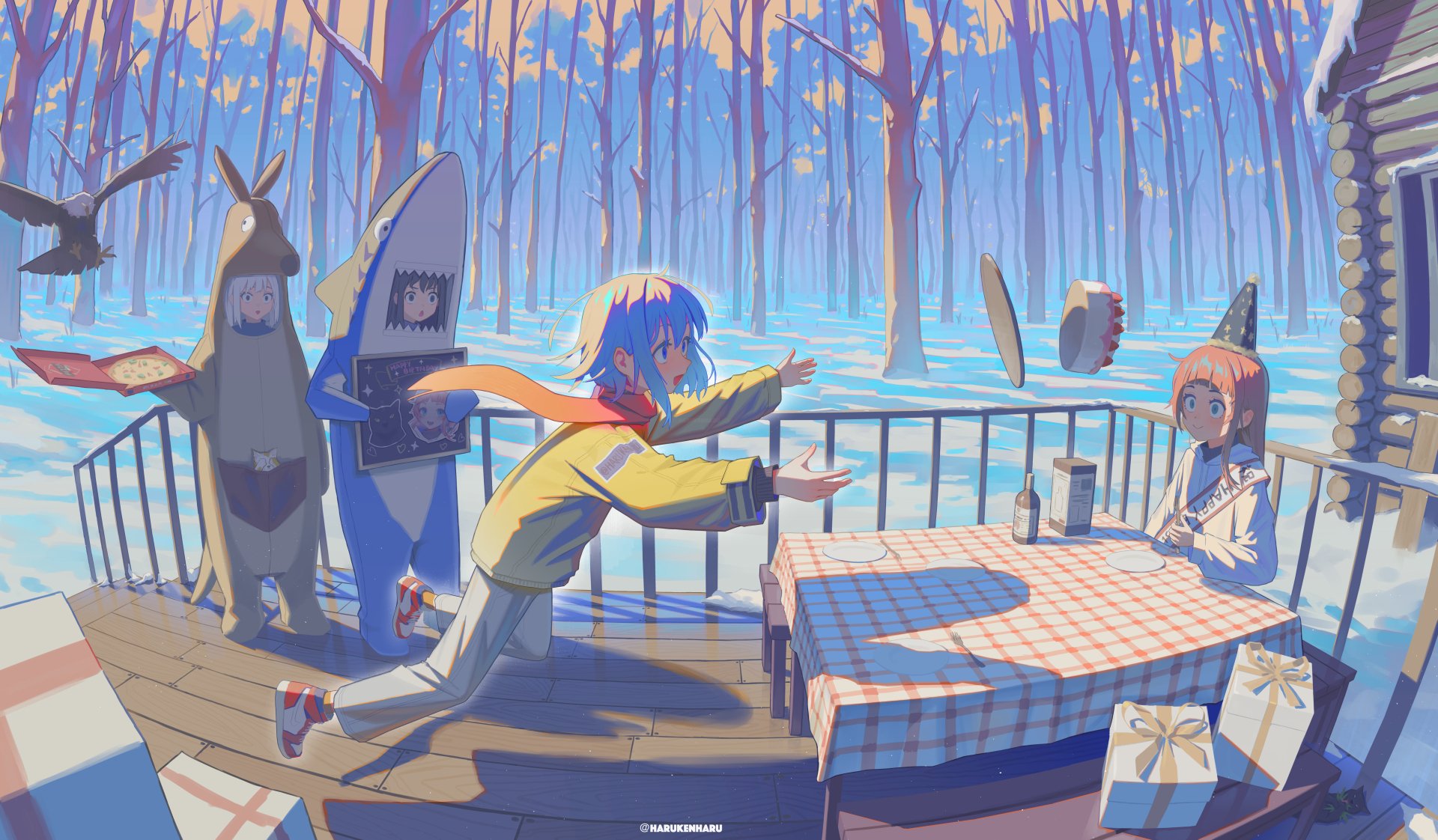 Download Anime Girl Anime Girl 4k Ultra HD Wallpaper by harukenharu