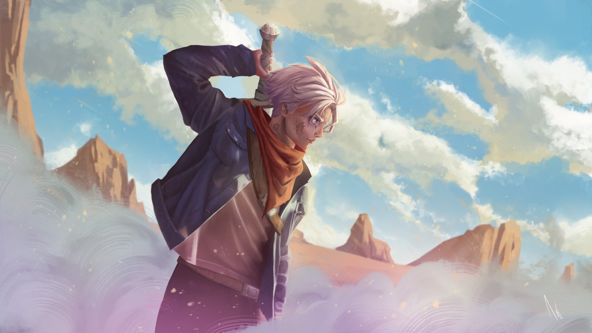 Trunks Dragon Ball Z by Aseiz