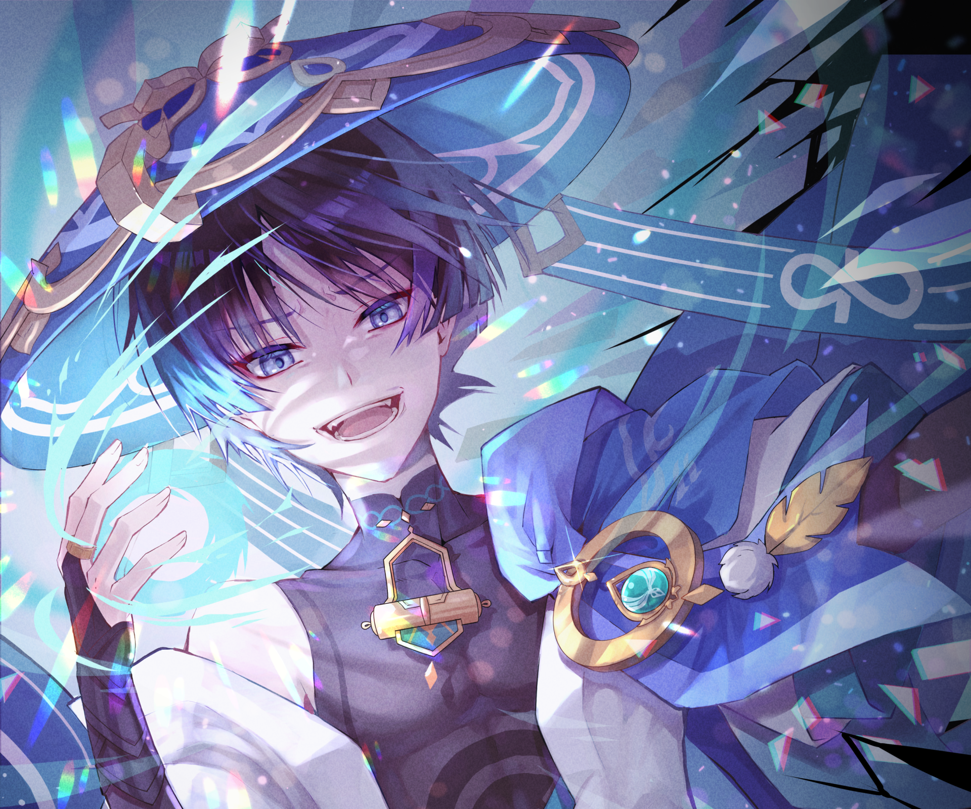 Download Scaramouche (Genshin Impact) Video Game Genshin Impact HD Wallpaper by Nyansan