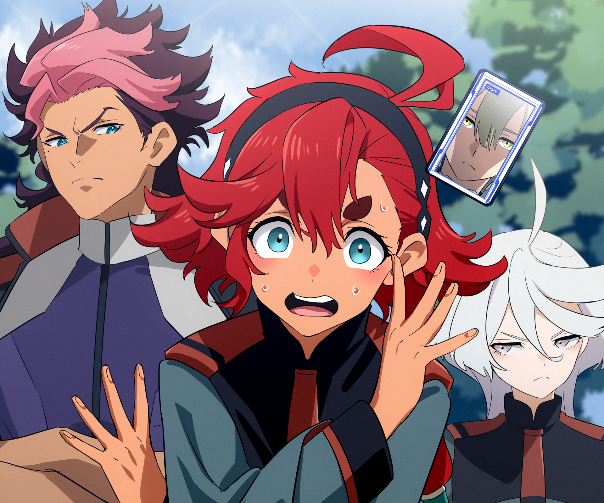 Download Suletta Mercury Anime Mobile Suit Gundam: The Witch From Mercury HD Wallpaper by onomari546