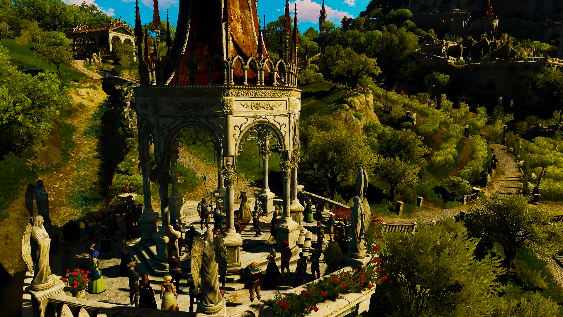 The Witcher 3 Castle by kinqbert