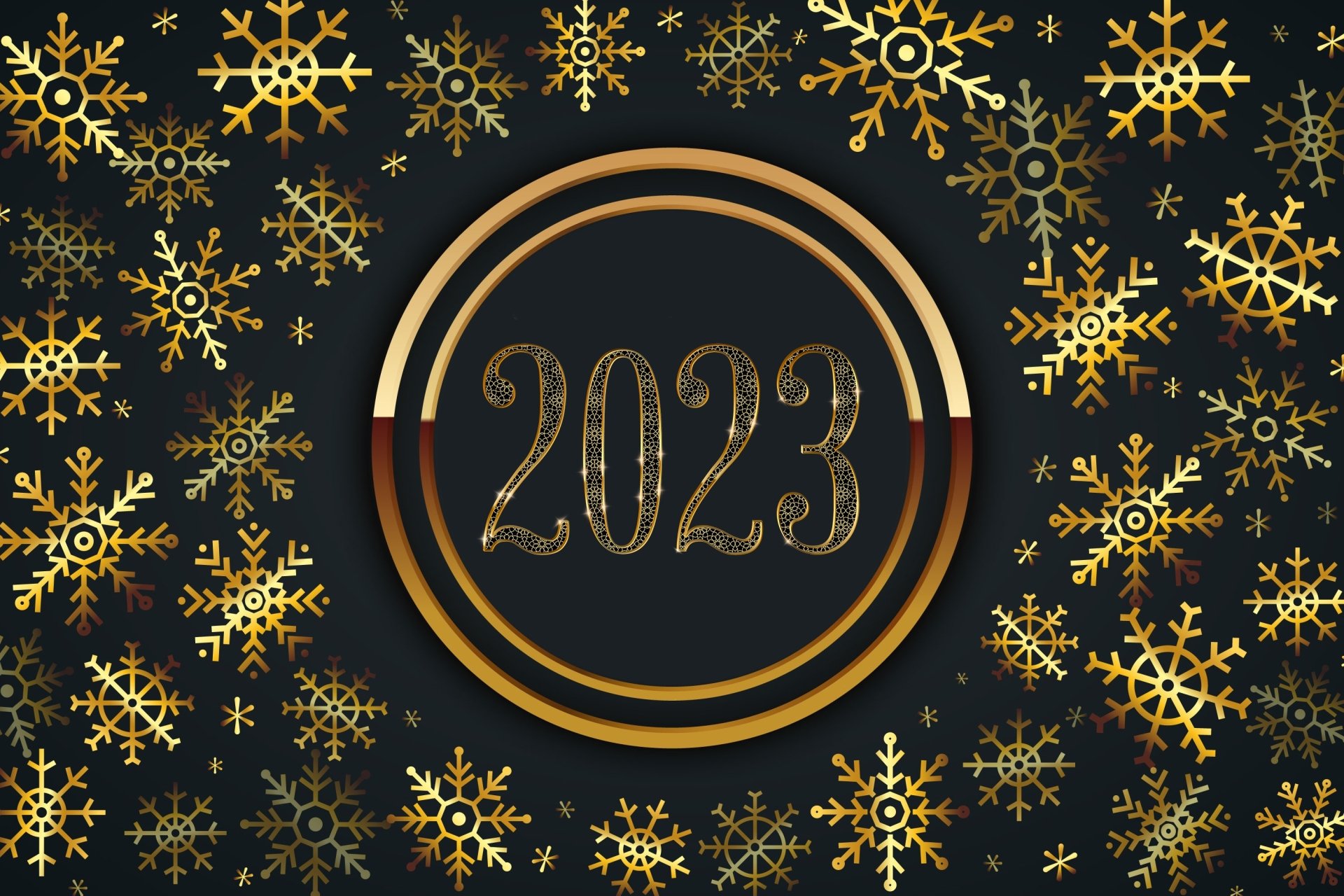 Download Holiday New Year 2023 HD Wallpaper | 3000x2000 | Wallpaper Abyss