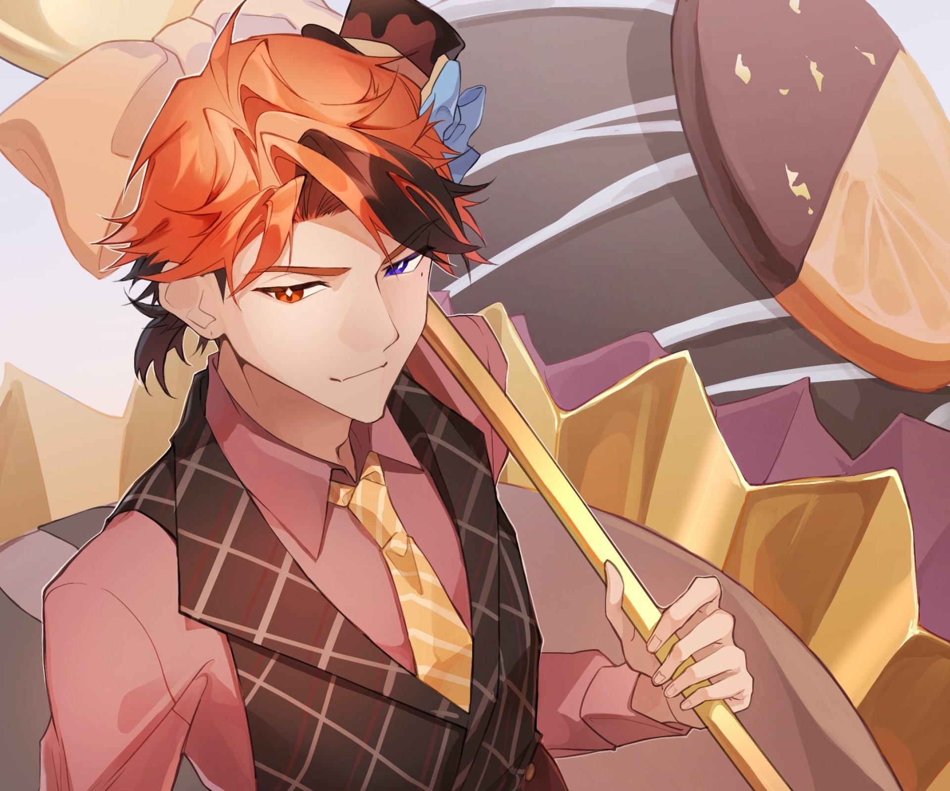 Download Holostars Yukoku Roberu Anime Virtual Youtuber HD Wallpaper