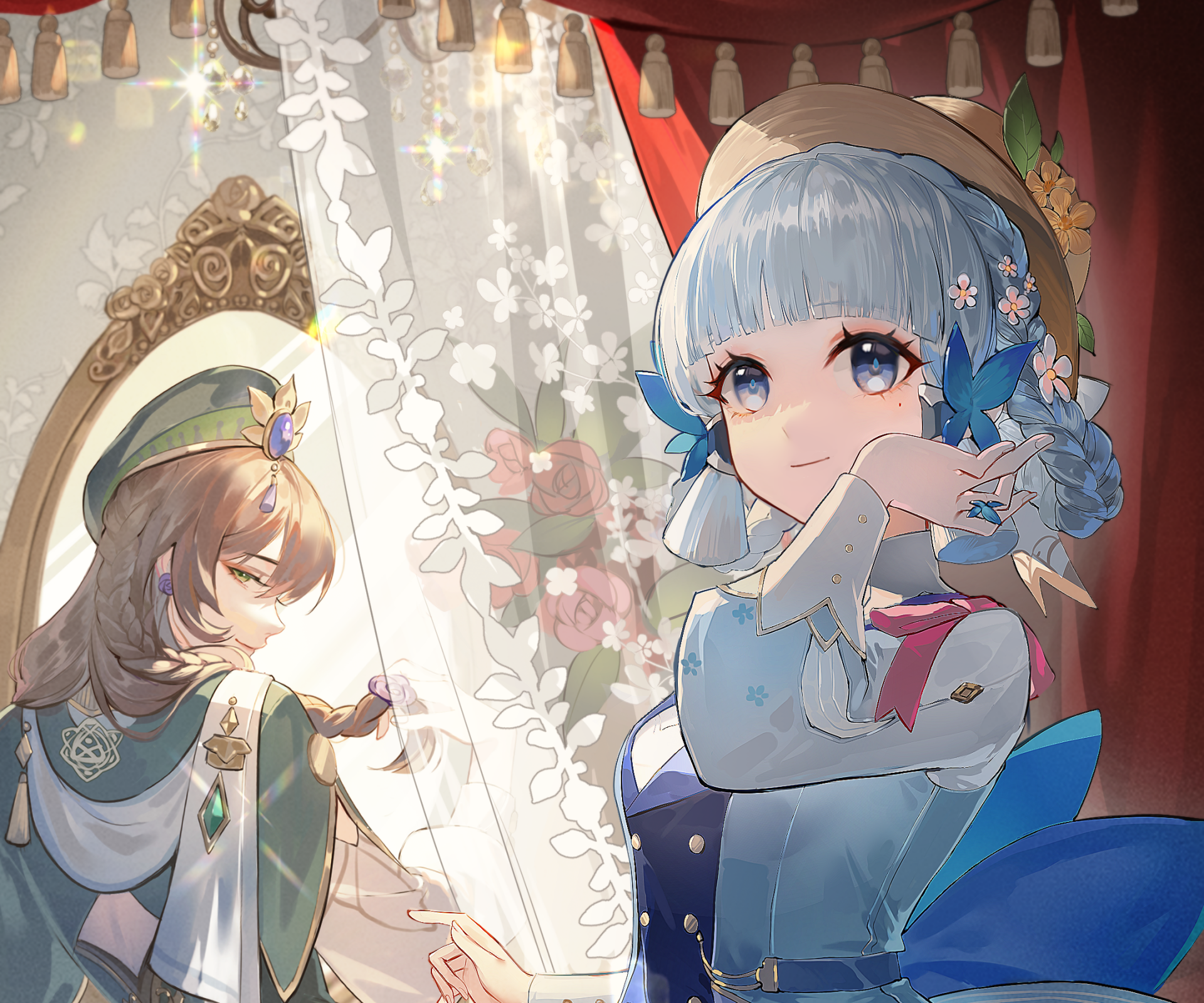 Download Kamisato Ayaka (Genshin Impact) Video Game Genshin Impact HD Wallpaper by Guaisen