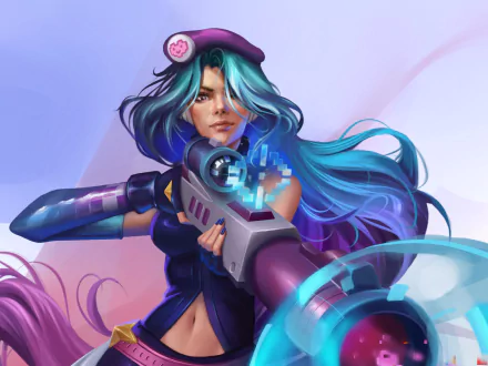  Arcade Caitlyn Fanart by Sinem Kiymaz