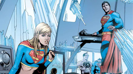 Supergirl Superman Comic Superman: Brainiac HD Desktop Wallpaper | Background Image