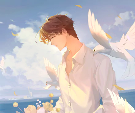 Anime boy anime boy HD Desktop Wallpaper | Background Image
