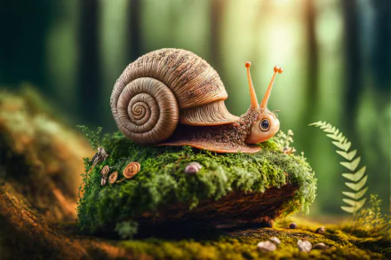 AI Art fantasy Animal Fantasy Animal HD Desktop Wallpaper | Background Image