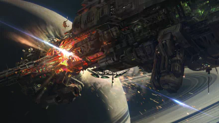Sci Fi spaceship HD Desktop Wallpaper | Background Image