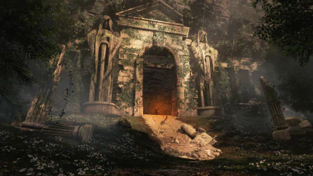  The Overgrown Entrance by Michael Kahn-Rose