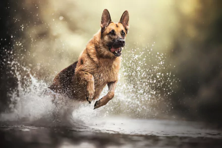 Animal german shepherd HD Desktop Wallpaper | Background Image